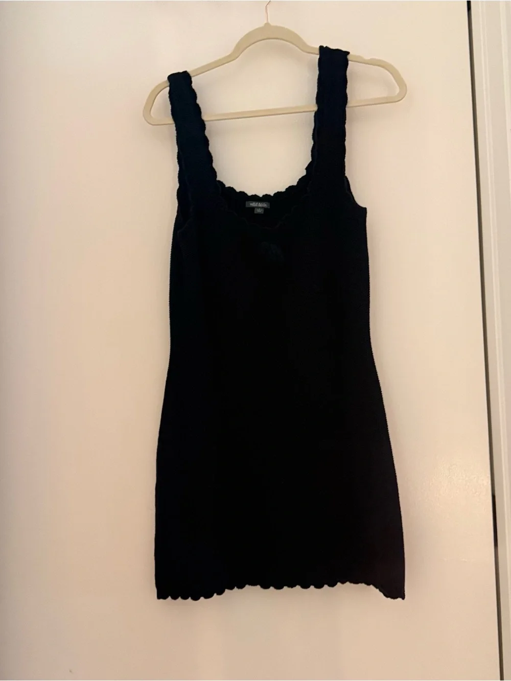 Wild Fable Crochet Rose Mini Dress L - Picture 1 of 4
